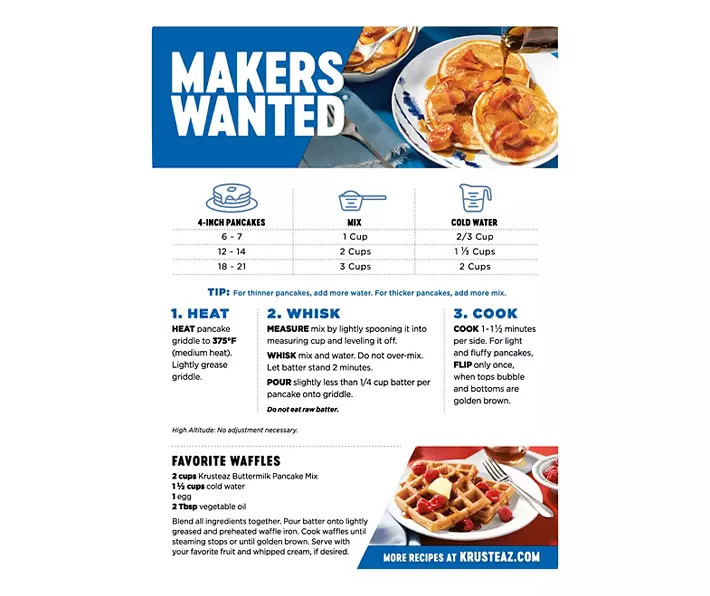 Krusteaz Buttermilk Pancake Mix, 32 Oz