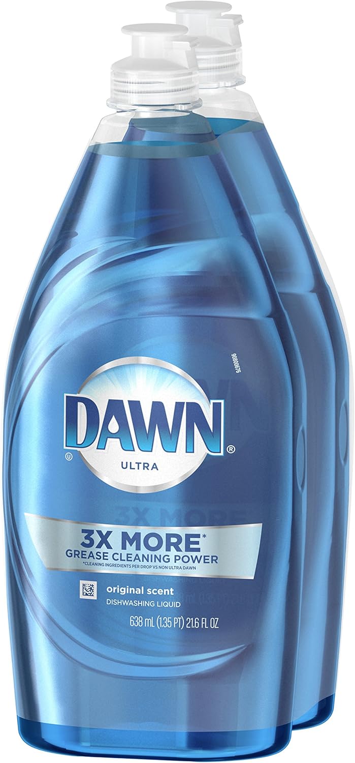 Dawn Dish Soap Ultra Dishwashing Liquid, Dish Soap Refill, Original Scent, 56 Fl Oz (Pack of 2)