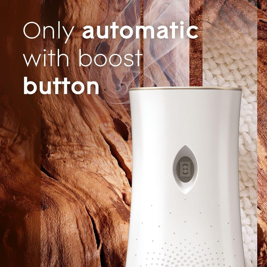 Glade Automatic Spray Air Freshener Refill, Scented Air Freshener for Home and Bathroom, Clean Linen, 6.2 Oz, 3 Count