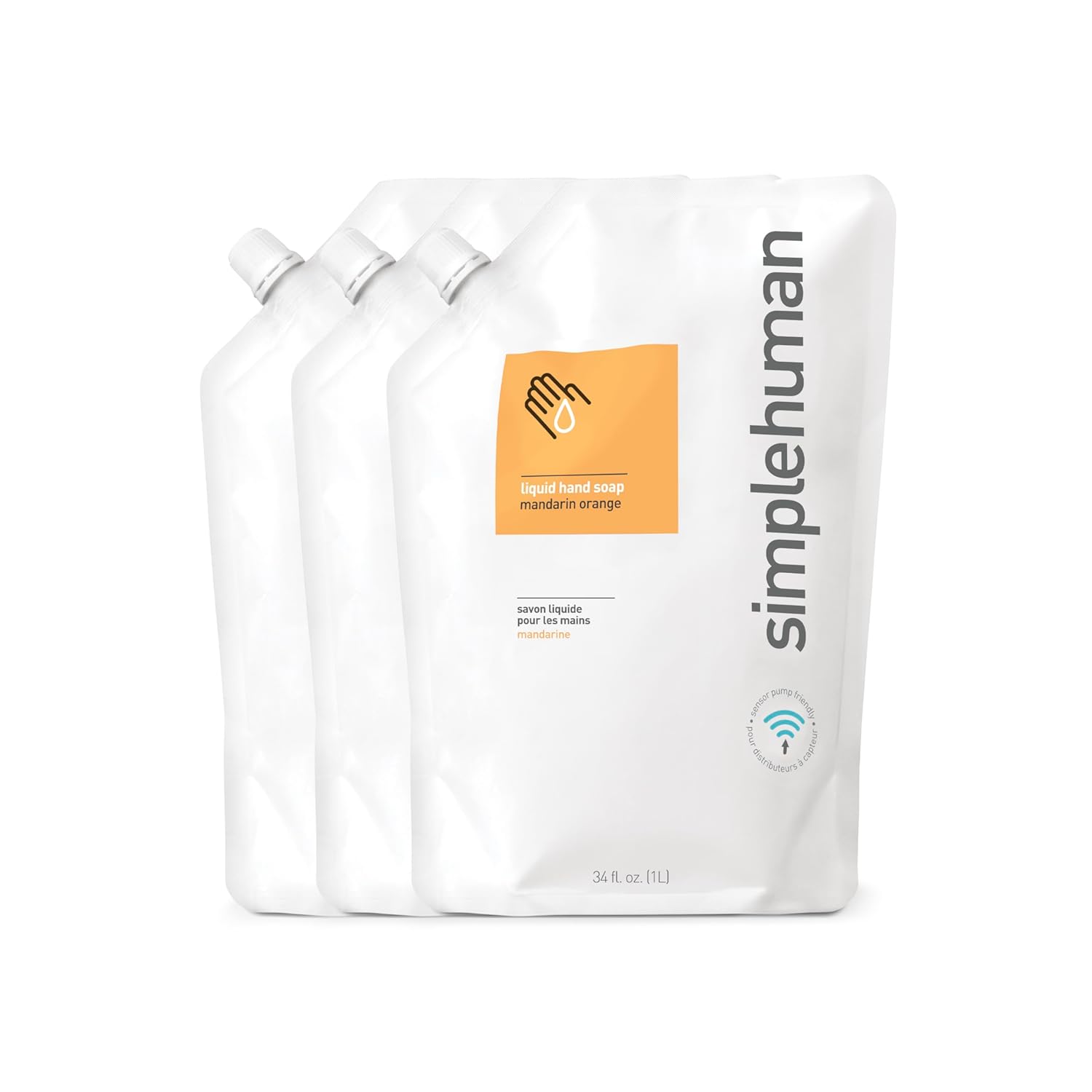 simplehuman Lavender Moisturizing Liquid Hand Soap Refill Pouch, 34 Fl. Oz.