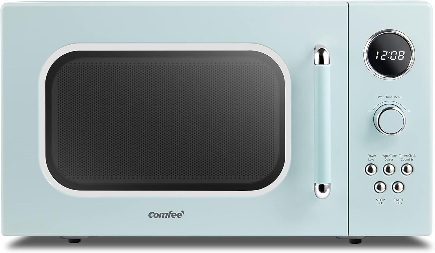 Comfee EM720CPL-PMB Countertop Microwave Oven with Sound On/Off, ECO Mode and Easy One-Touch Buttons, 0.7 Cu Ft, Black