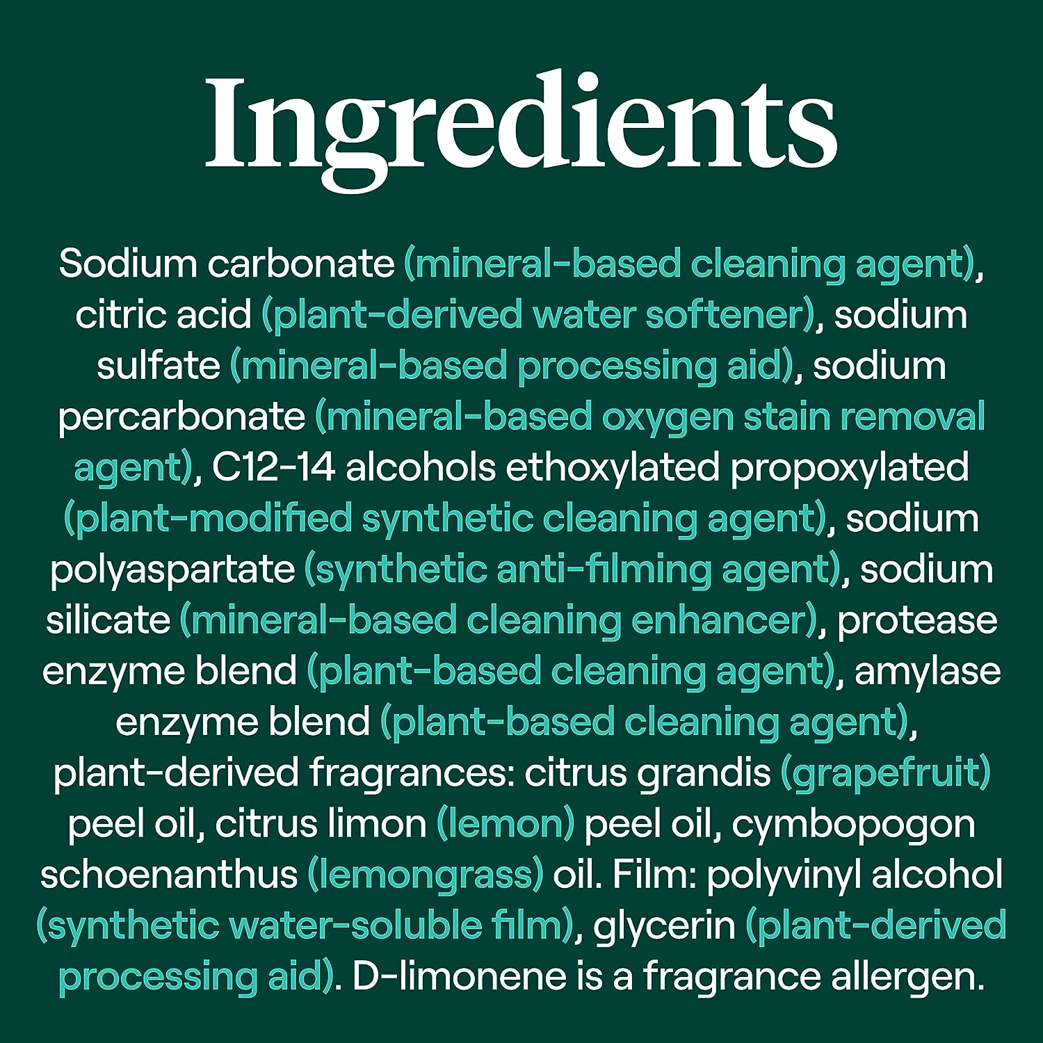 Seventh Generation Dishwasher Detergent Packs for Sparkling Dishes Free & Clear Dishwasher Tabs 45 Count, Pack of 2 (Packaging May Vary)