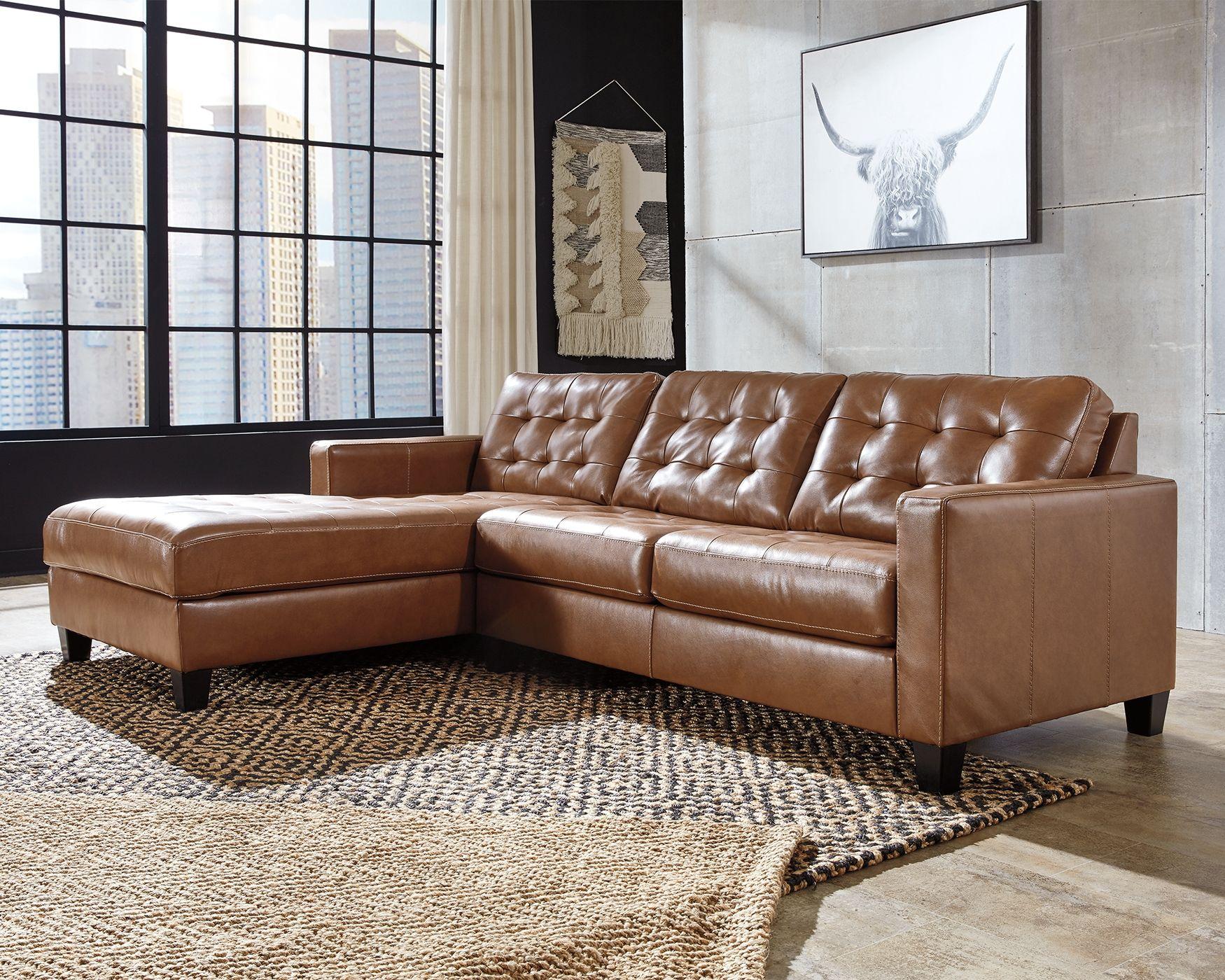 Baskove - - Left Arm Facing Corner Chaise Sectional