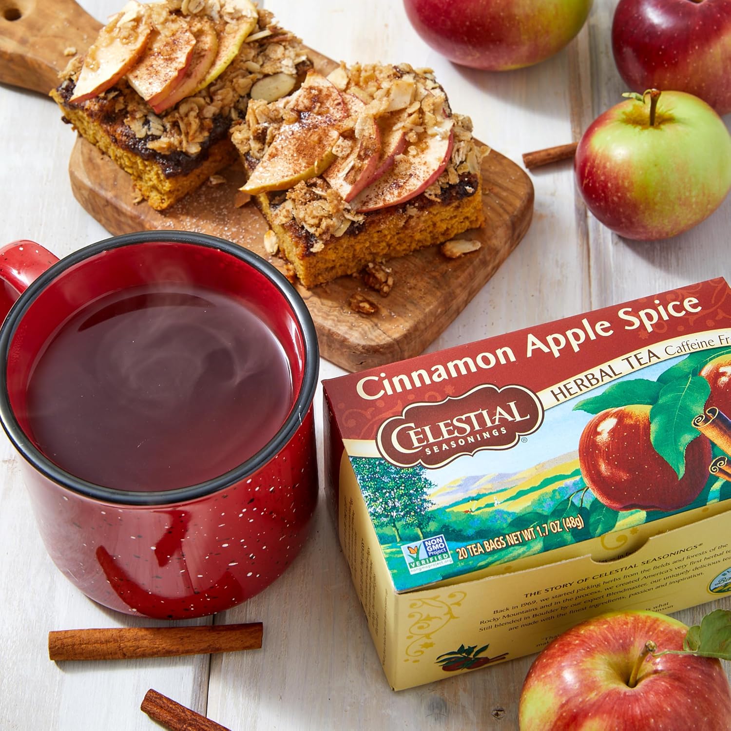 Celestial Seasonings Bengal Spice Herbal Tea, Caffeine Free, 20 Tea Bags Box, (Pack of 6)