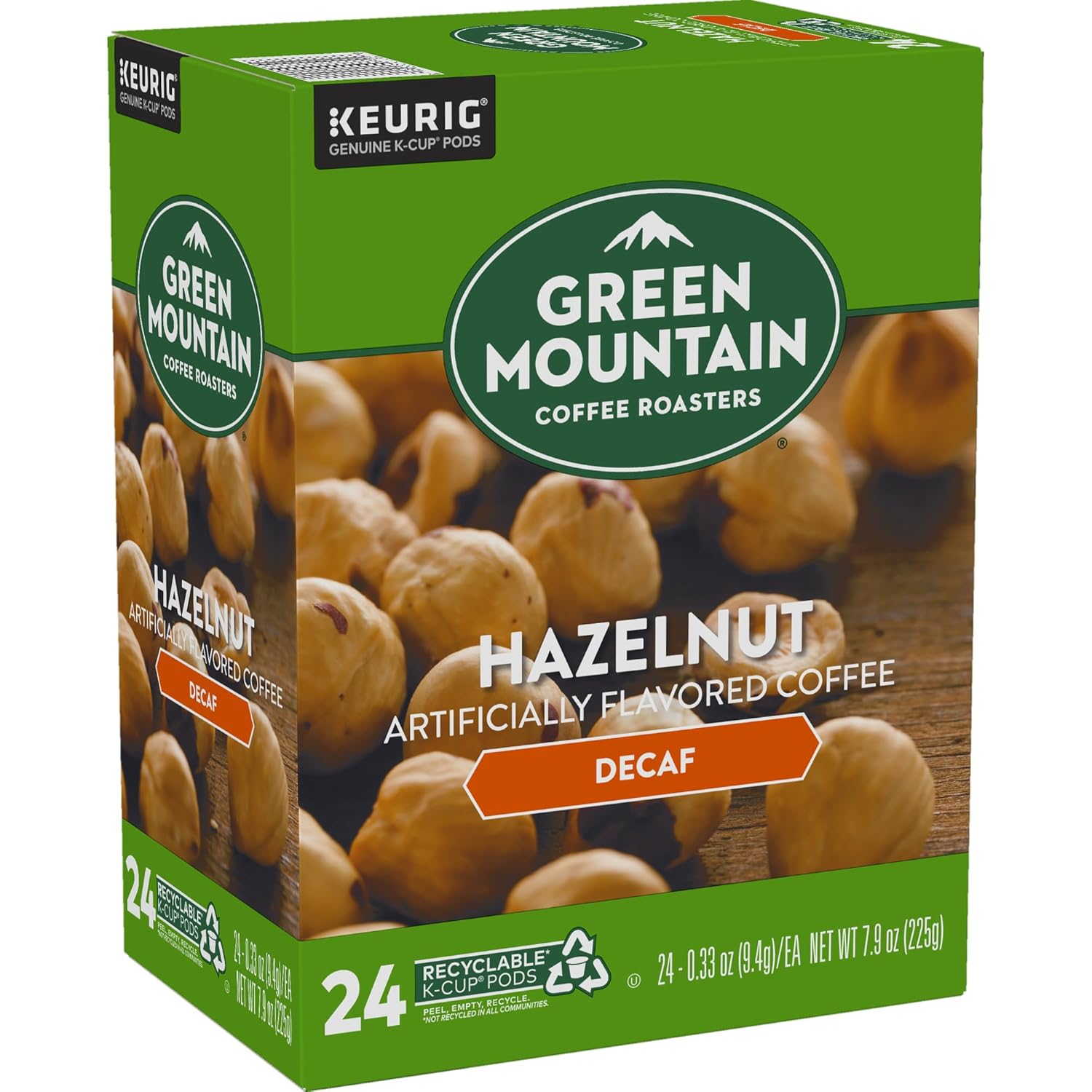 Green Mountain Coffee Roasters Caramel Vanilla Cream Keurig Single-Serve K-Cup pods, Light Roast Coffee, 72 Count (6 Packs of 12)