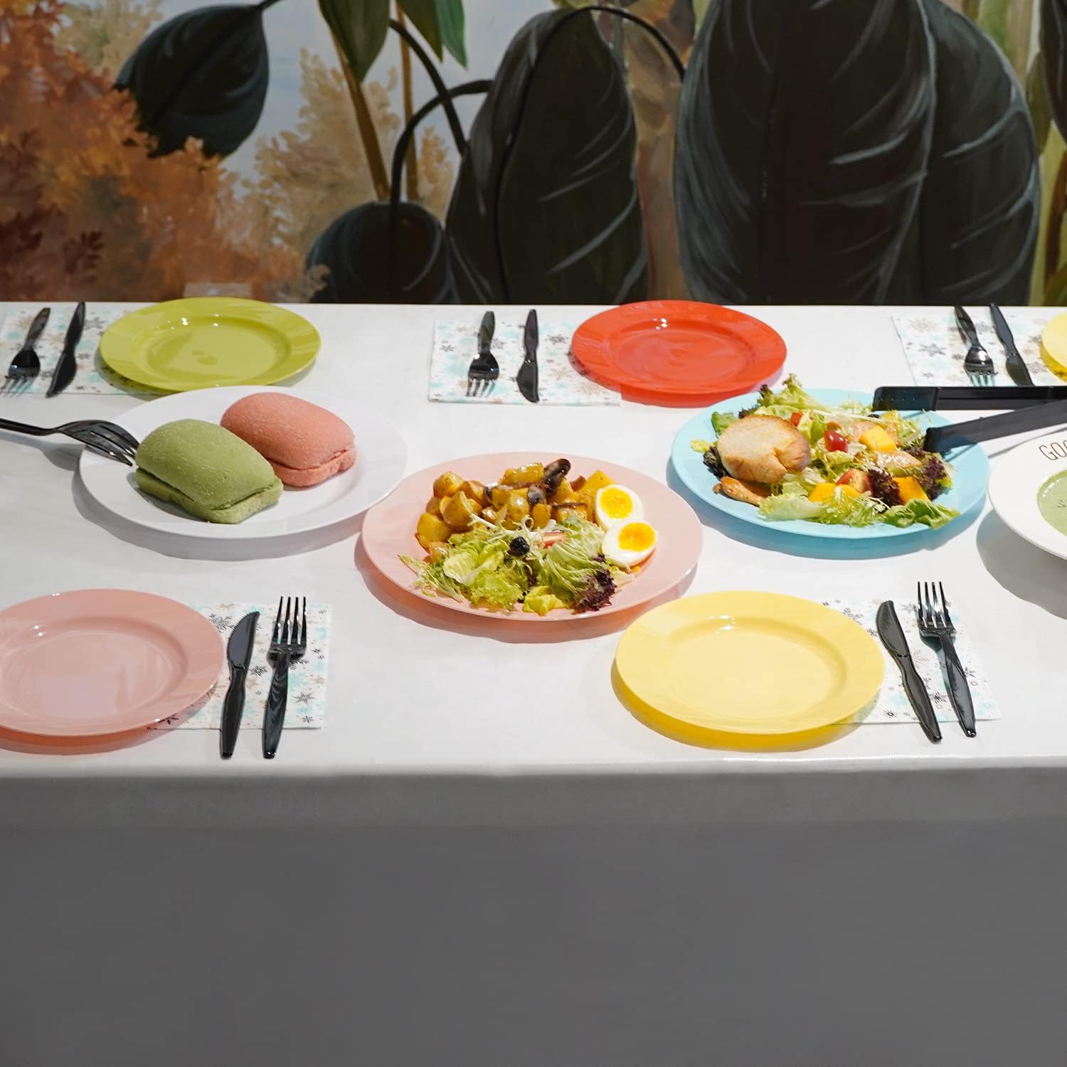 POSATE Heavyweight Plastic Spoons, Clear, 100 Count