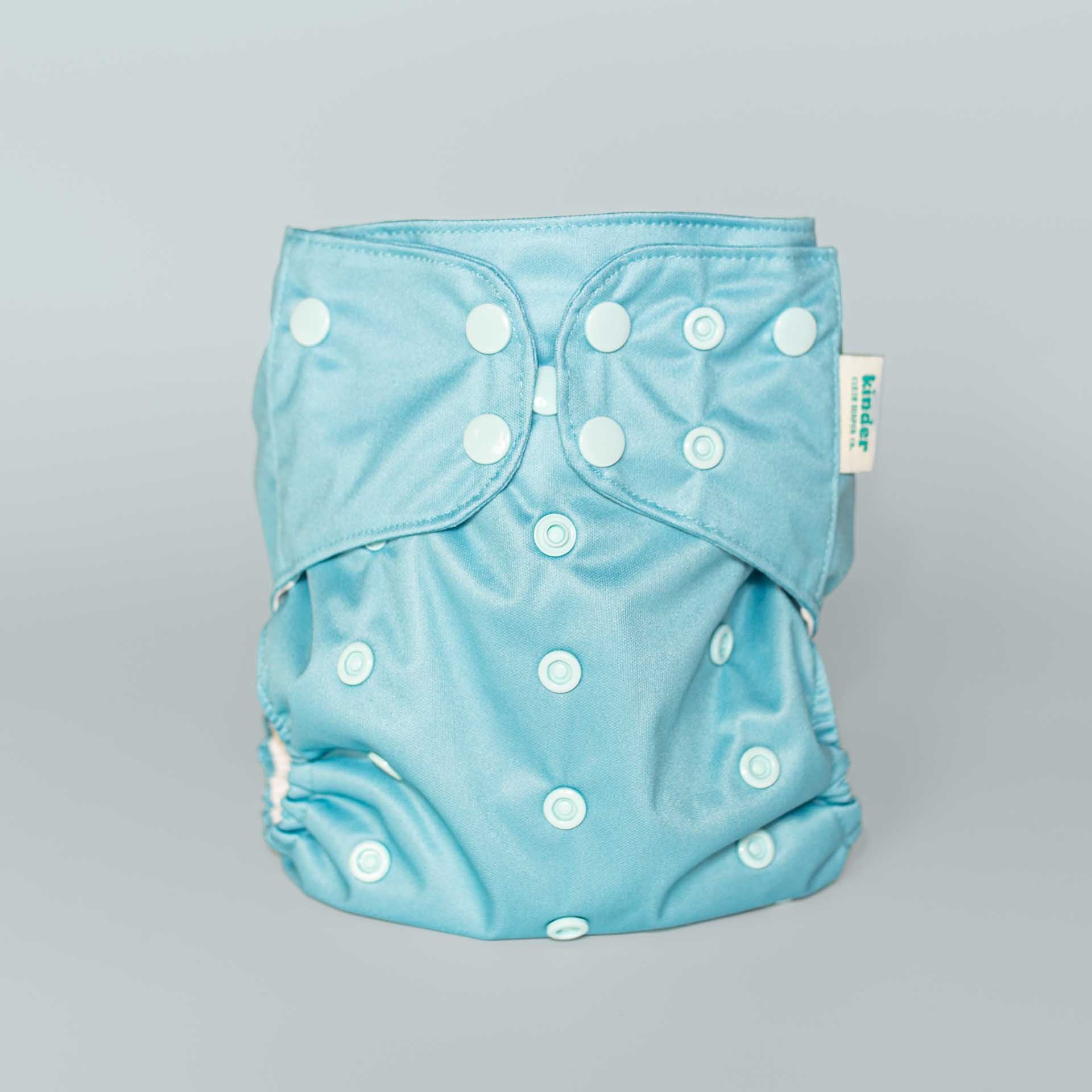 Kinder Cloth Diaper Co. Play Basics Pocket Cloth Diaper with Athletic Wicking Jersey