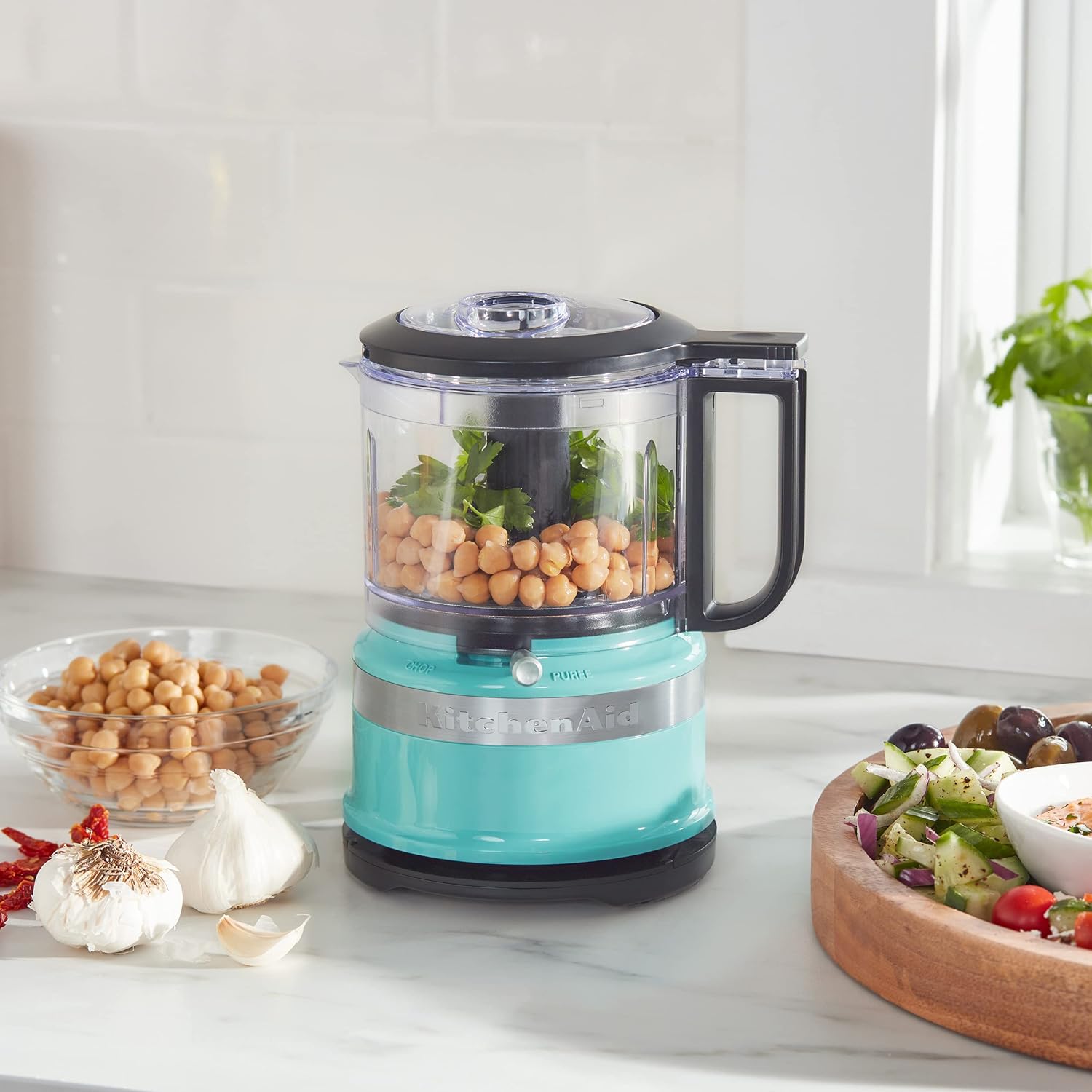 KitchenAid KFC3516ER 3.5 Cup Food Chopper, Empire Red