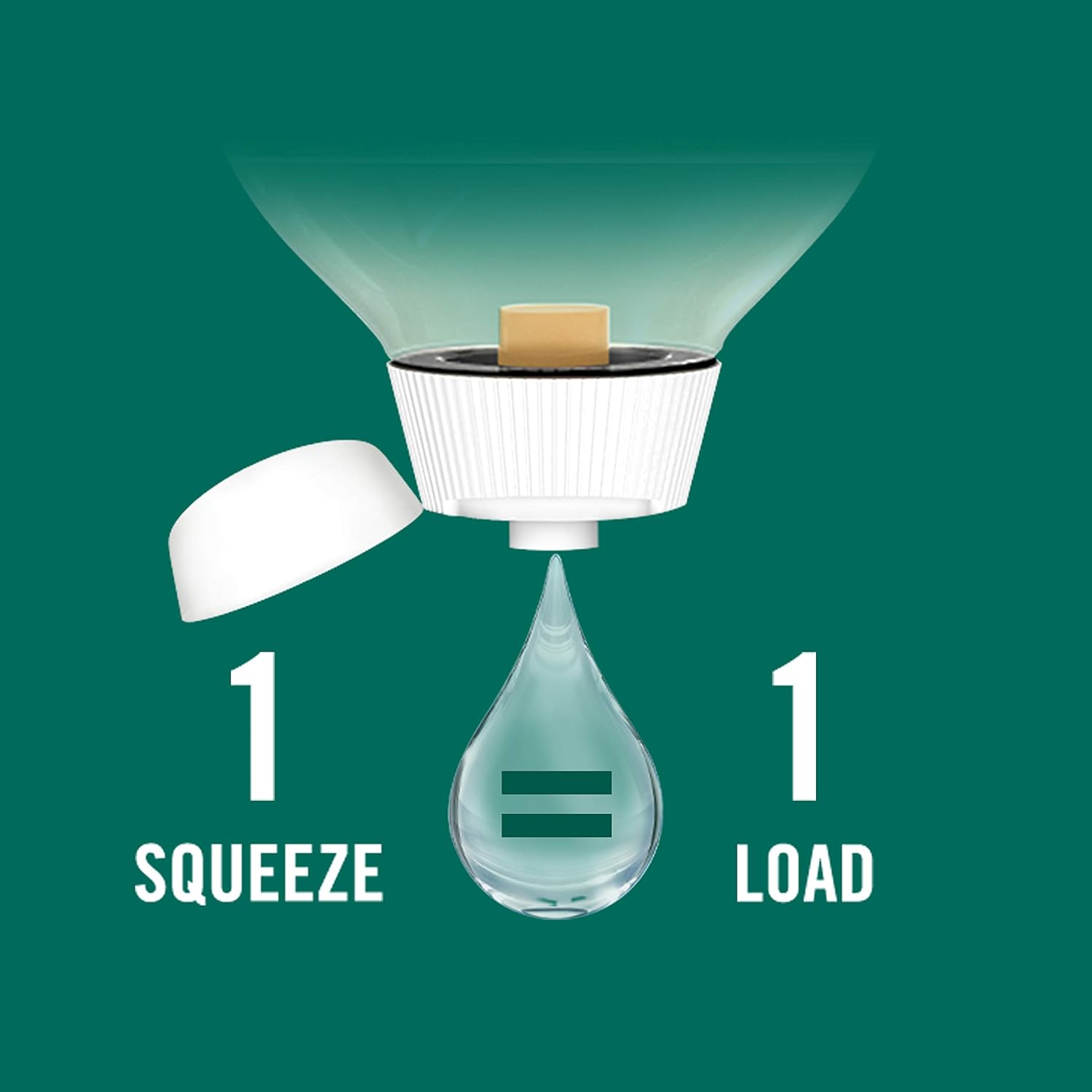 Seventh Generation EasyDose Laundry Detergent, Ultra Concentrated: 66 Loads, Free & Clear Designed for Sensitive Skin, 23.1 Fl Oz