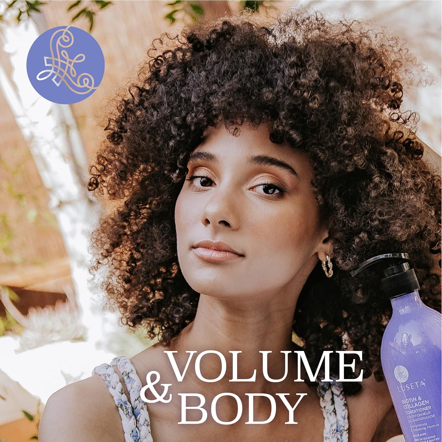 Luseta Biotin Shampoo and Conditioner for HairGrowth - Thickening Shampoo for Thinning Hair andHair Loss - Infused with Argan Oil to Repair DamagedDry Hair - Sulfate Free Paraben Free-2 x 16.9 fl oz