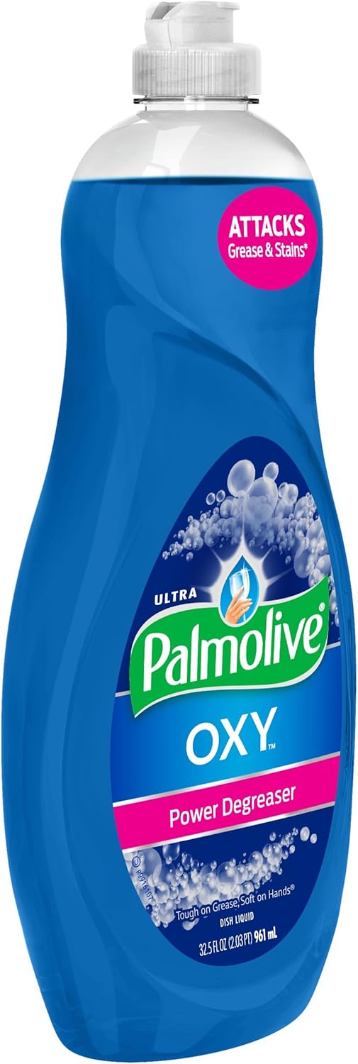 Palmolive Ultra Strength Liquid Dish Soap, Original Green, 20 Fluid Ounce(Packaging May Vary)