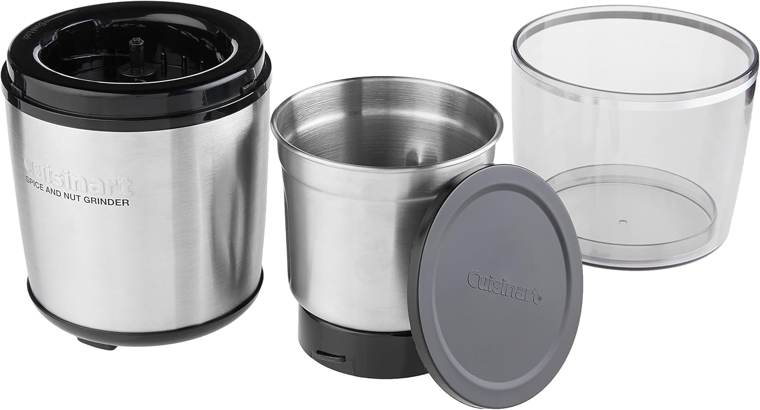 Cuisinart Food Processor, Mini-Prep 3 Cup, 24 oz, Brushed Chrome and Nickel, DLC-2ABC