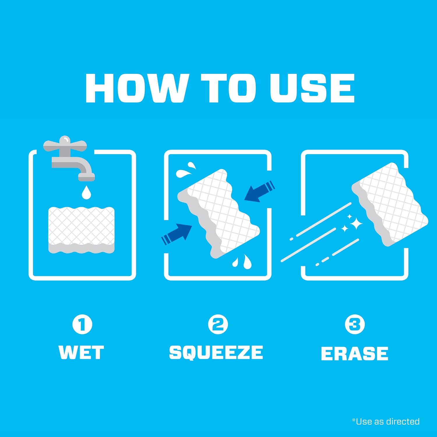 Mr. Clean Magic Eraser Extra Durable, Cleaning Pads with Durafoam, 10 Count