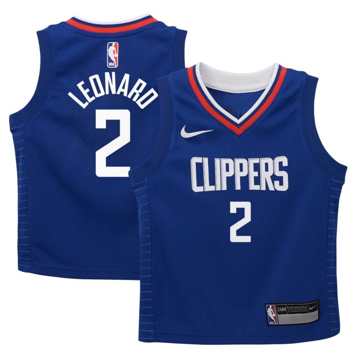 Infant LA Clippers Kawhi Leonard Nike Royal Swingman Player Jersey – Icon Edition