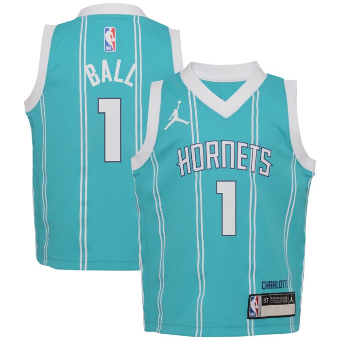 Infant Charlotte Hornets LaMelo Ball Jordan Brand Teal Swingman Player Jersey – Icon Edition