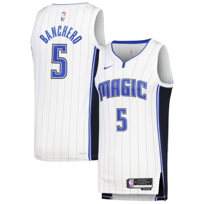 Unisex Orlando Magic Paolo Banchero Nike White Swingman Jersey – Association Edition