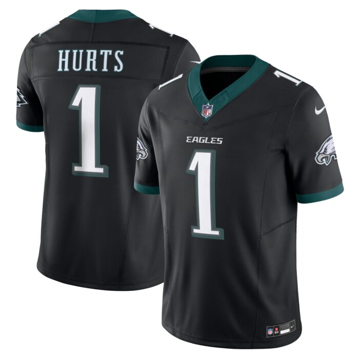 Men’s Philadelphia Eagles Jalen Hurts Nike Black Alternate Vapor F.U.S.E. Limited Jersey