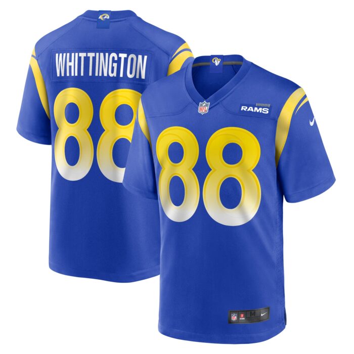 Men’s Los Angeles Rams Jordan Whittington Nike Royal Team Game Jersey