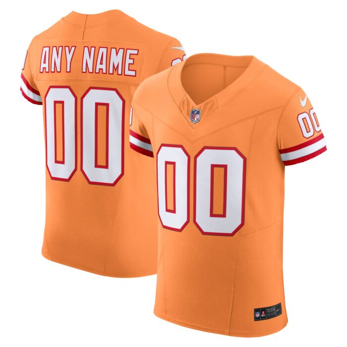 Men’s Tampa Bay Buccaneers Nike Orange Vapor F.U.S.E. Elite Custom Jersey