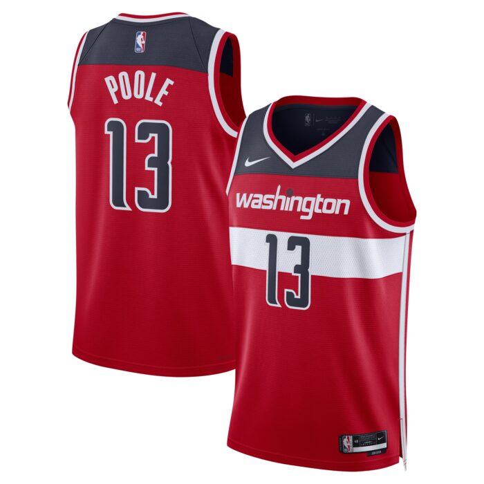 Unisex Washington Wizards Jordan Poole Nike Red Swingman Jersey – Icon Edition