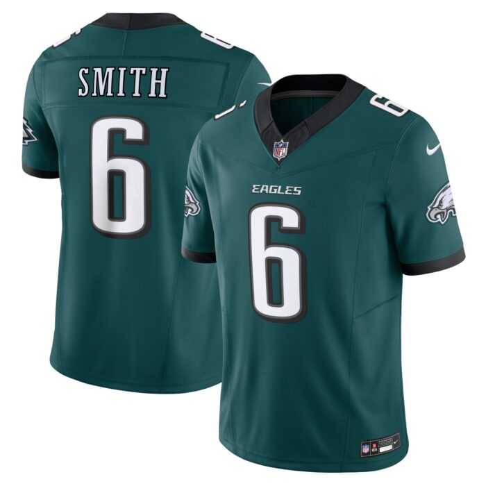 Men’s Philadelphia Eagles DeVonta Smith Nike Midnight Green Vapor F.U.S.E. Limited Jersey