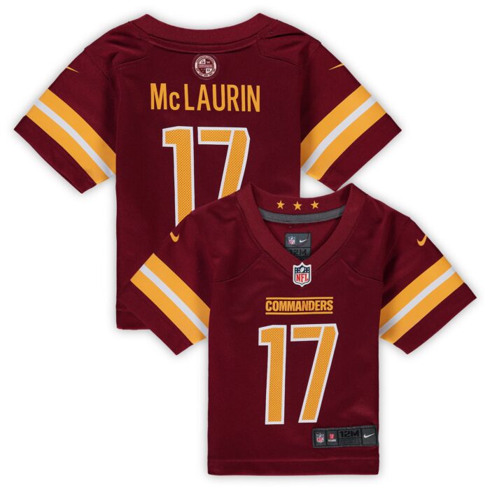 Infant Washington Commanders Terry McLaurin Nike Burgundy Player Game Jersey