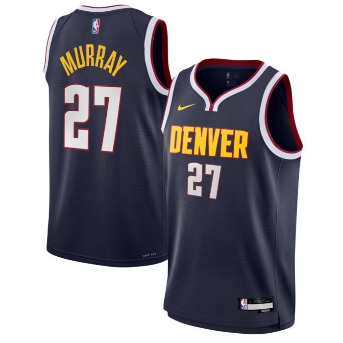 Youth Denver Nuggets Jamal Murray Nike Navy Swingman Jersey – Icon Edition