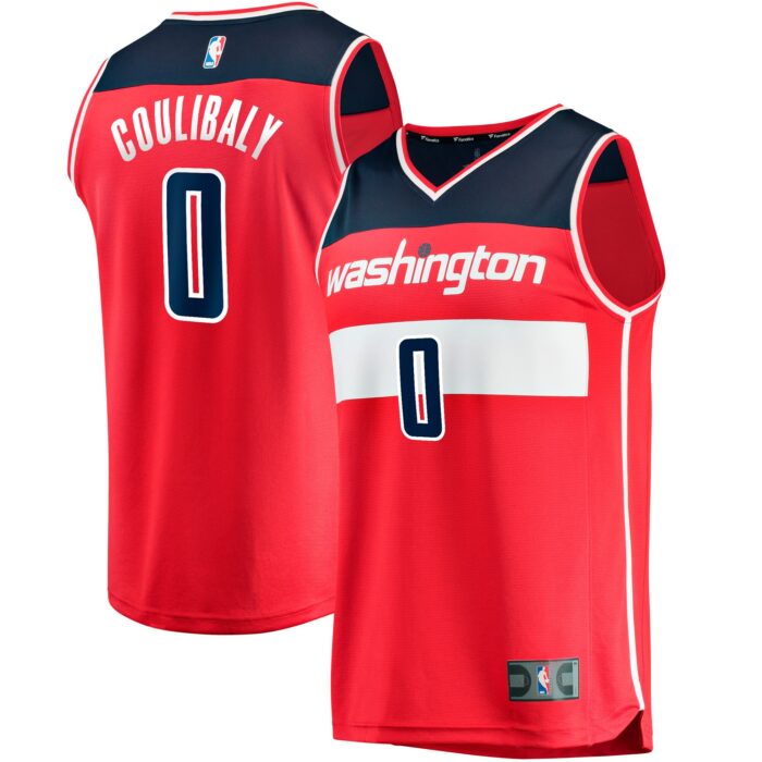 Youth Washington Wizards Fanatics Red Fast Break Replica Jersey – Icon Edition