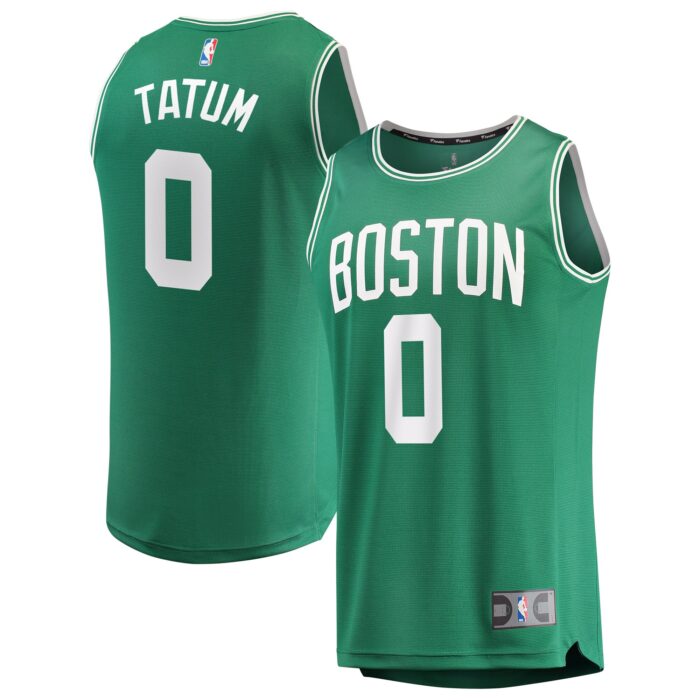 Youth Boston Celtics Jayson Tatum Fanatics Kelly Green Fast Break Player Jersey – Icon Edition