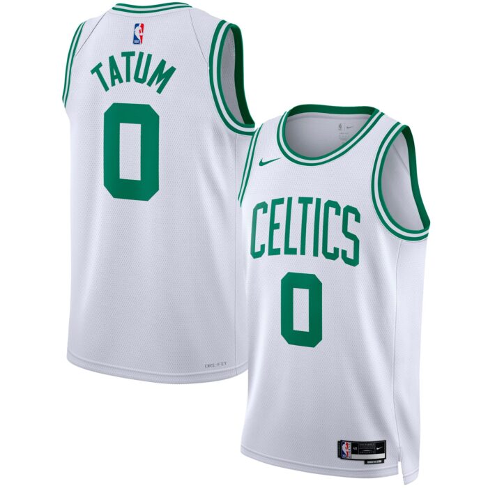 Unisex Boston Celtics Jayson Tatum Nike White Swingman Jersey – Association Edition
