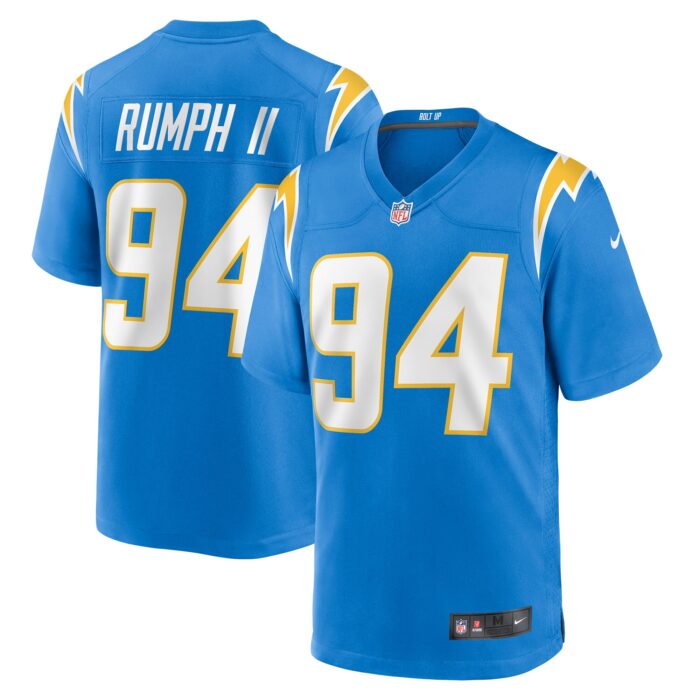 Men’s Los Angeles Chargers Chris Rumph II Nike Powder Blue Game Jersey