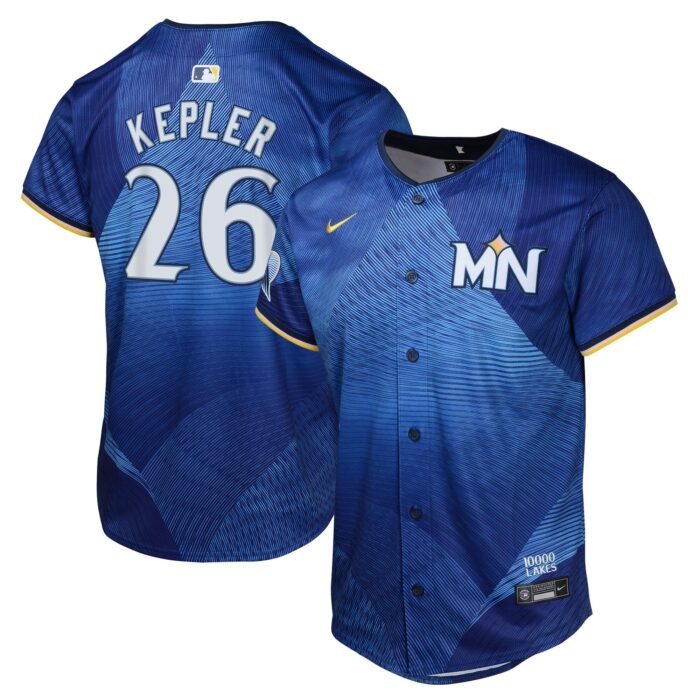 Youth Minnesota Twins Max Kepler Nike Royal 2024 City Connect Limited Jersey