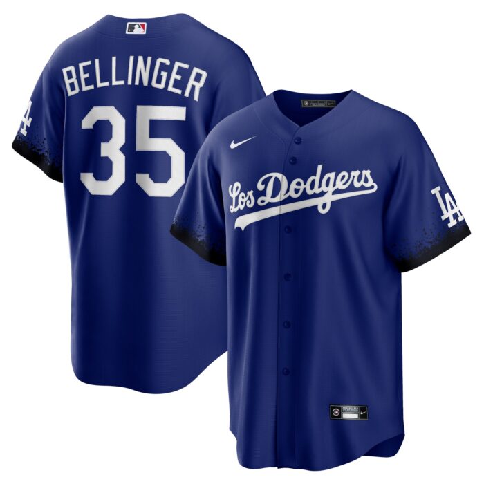 Men’s Los Angeles Dodgers Cody Bellinger Nike Royal City Connect Replica Player Jersey