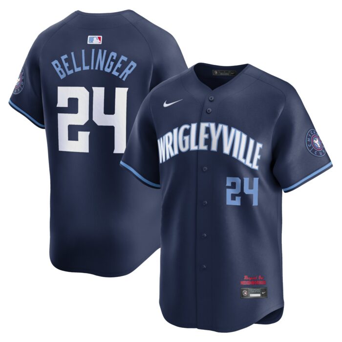 Men’s Chicago Cubs Cody Bellinger Nike Navy City Connect Limited Player Jersey