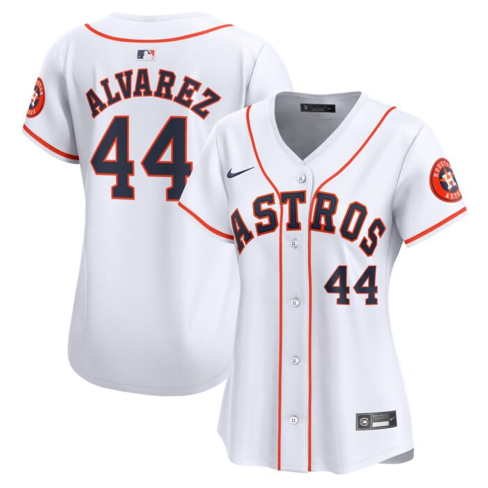 Women’s Houston Astros Yordan Alvarez Nike White Home Limited Player Jersey