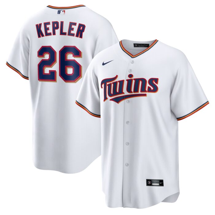 Men’s Minnesota Twins Max Kepler Nike White Home Replica Player Jersey