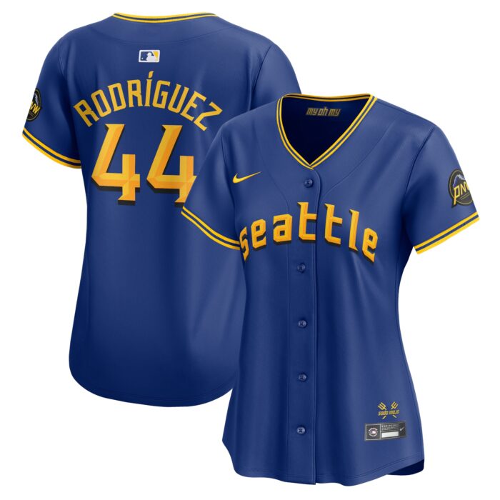 Women’s Seattle Mariners Julio Rodríguez Nike Royal City Connect Limited Player Jersey