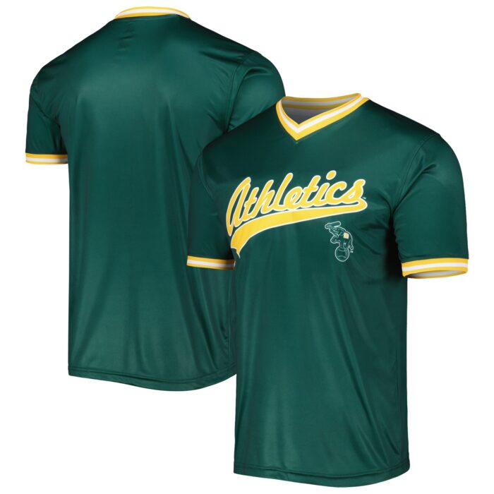 Men’s Oakland Athletics Stitches Kelly Green Cooperstown Collection Team Jersey