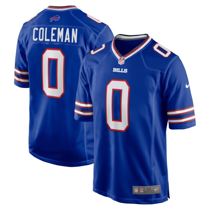 Men’s Buffalo Bills Keon Coleman Nike Royal 2024 NFL Draft Player Game Jersey
