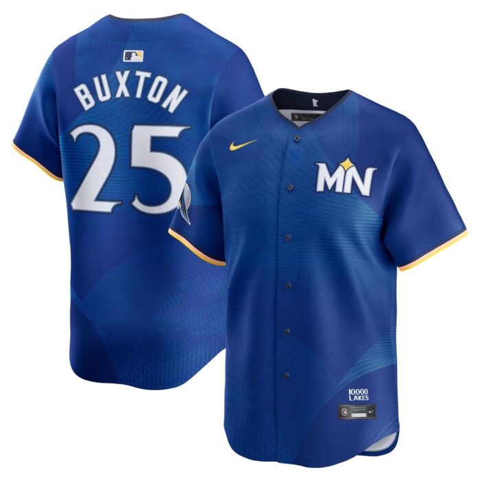Men’s Minnesota Twins Byron Buxton Nike Royal 2024 City Connect Limited Jersey