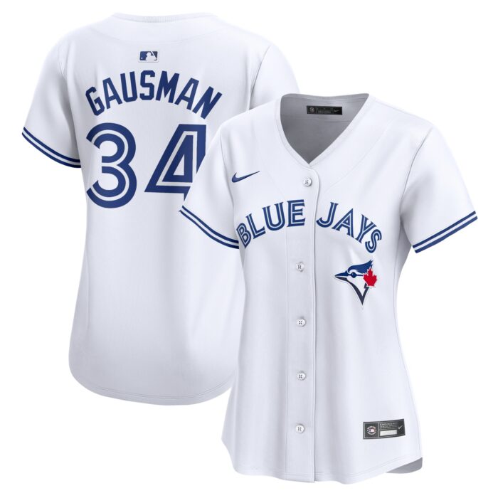 Women’s Toronto Blue Jays Kevin Gausman Nike White Home Limited Player Jersey