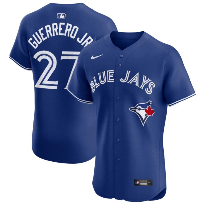 Men’s Toronto Blue Jays Vladimir Guerrero Jr. Nike Royal Alternate Elite Player Jersey