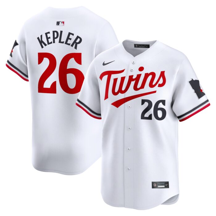Men’s Minnesota Twins Max Kepler Nike White Home Limited Player Jersey