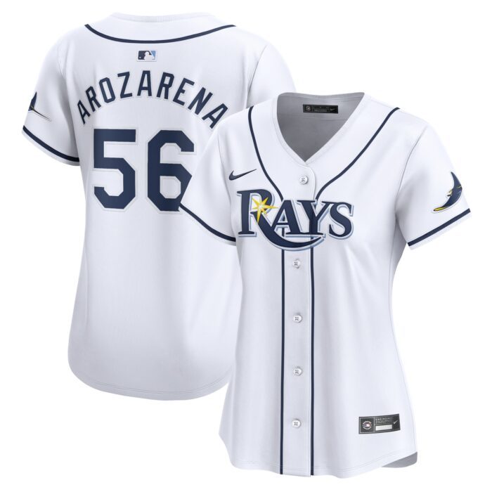 Women’s Tampa Bay Rays Randy Arozarena Nike White Home Limited Player Jersey