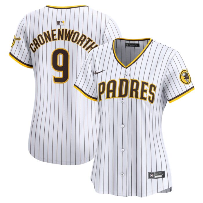 Women’s San Diego Padres Jake Cronenworth Nike White Home Limited Player Jersey