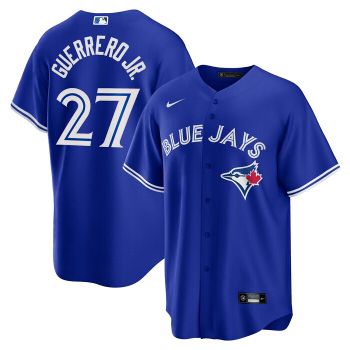Men’s Toronto Blue Jays Vladimir Guerrero Jr. Nike Royal Big & Tall Alternate Replica Player Jersey