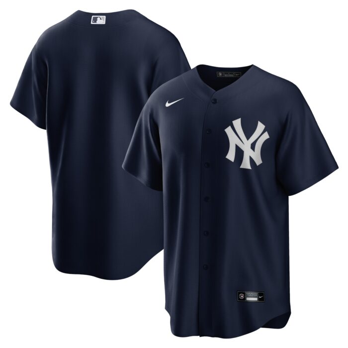 Men’s New York Yankees Nike Navy Big & Tall Alternate Replica Team Jersey