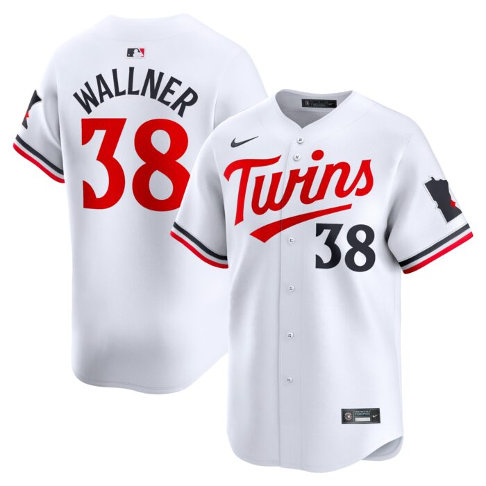 Men’s Minnesota Twins Matt Wallner Nike White Home Limited Player Jersey