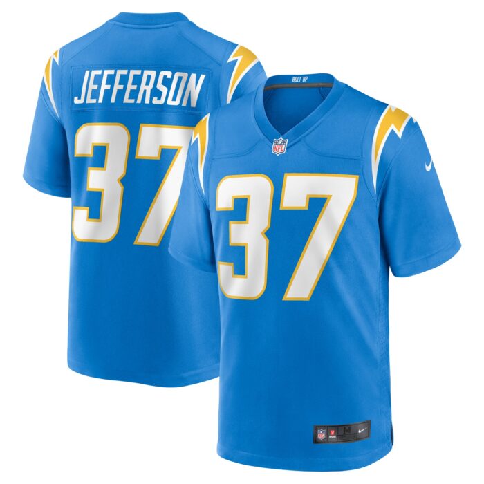 Men’s Los Angeles Chargers Tony Jefferson Nike Powder Blue Team Game Jersey