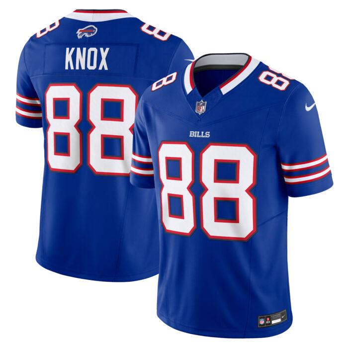 Men’s Buffalo Bills Dawson Knox Nike Royal Vapor F.U.S.E. Limited Jersey